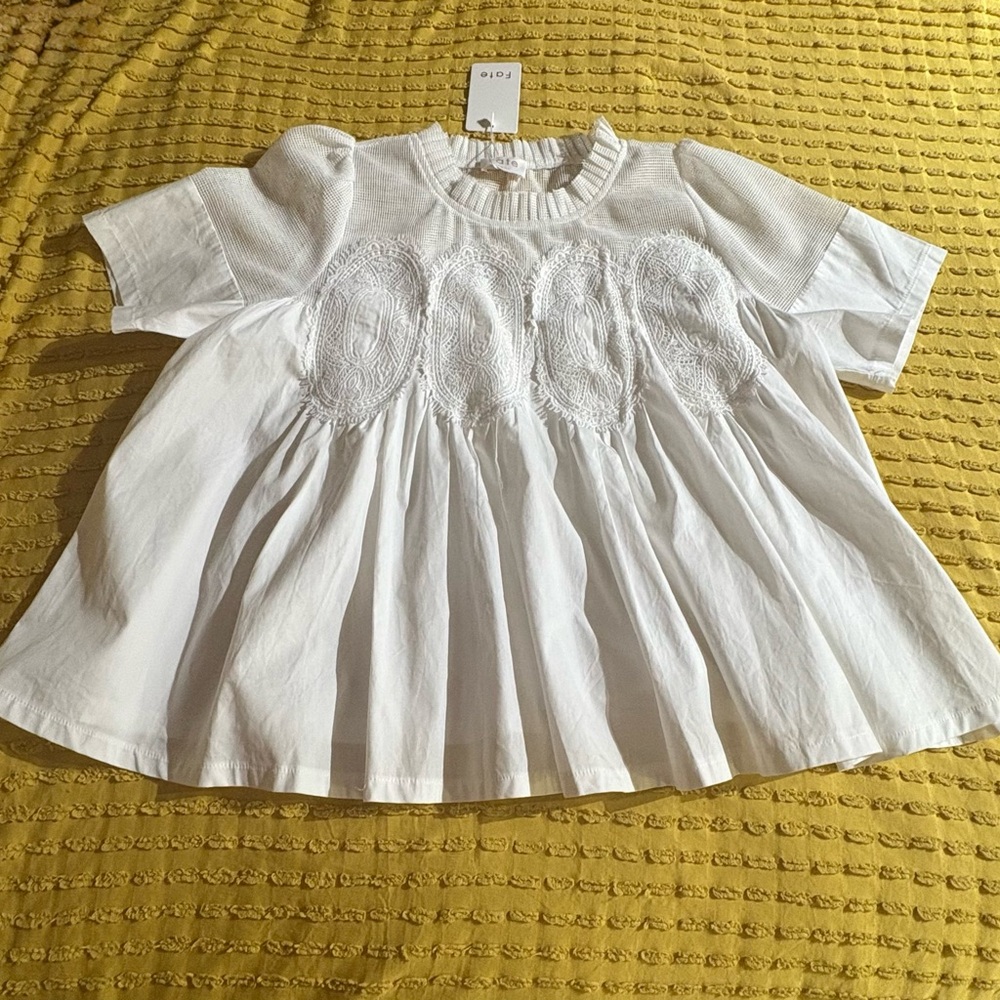 Feminine White Blouse